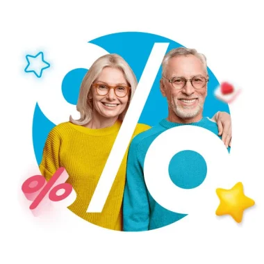 Скидка 30% на комплексную диагностику зрения для пенсионеров